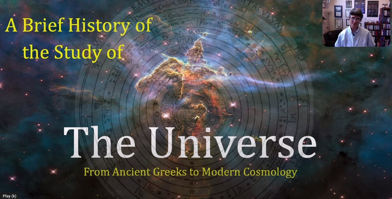 A Brief History of the Study of the Universe (Cosmology -  Lecture 1)