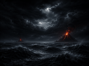 and the Spirit of God was hovering over the waters. Genesis 1:2c