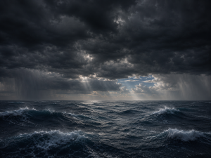 And God said, “Let there be a vault between the waters to separate water from water.” Genesis 1:6